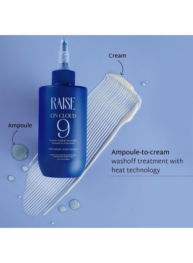 Raise On Cloud 9 Scalp and Strand Treatment Mask | Scalp & Strand Care | Instant Korean Glass Like Shine| Ampoule to Cream wash off treatment| SLS & Paraben Free | 200ml - Image 4