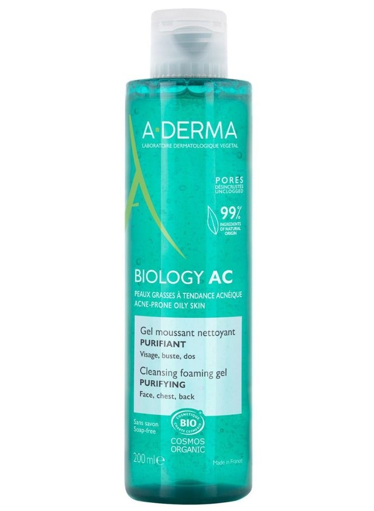 A-DERMA A Derma Biology Ac Purifying Gel 200ml - Image 1