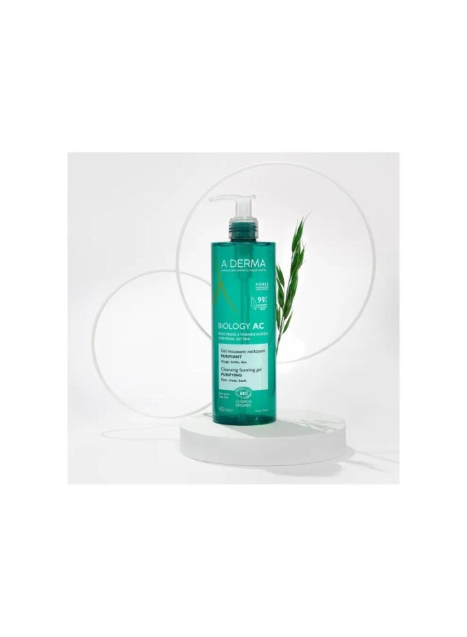 A-DERMA A Derma Biology Ac Purifying Gel 200ml - Image 2