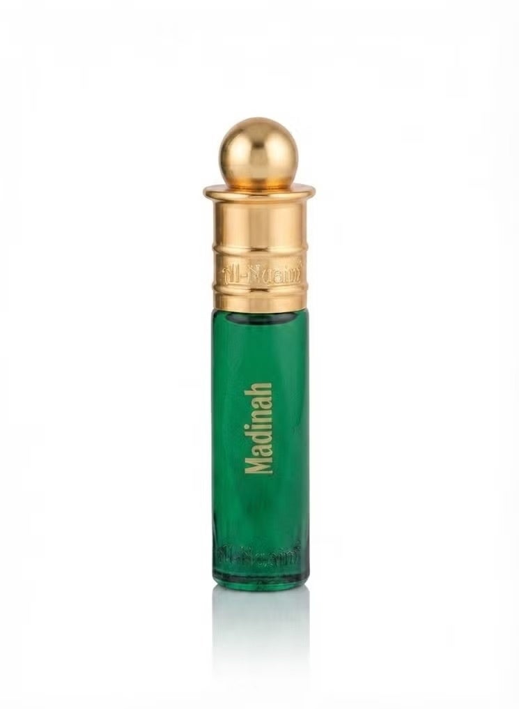 أل نواعم عطر النعيم المدينة المنورة، زيت عطري مركز 6 مل | عطر مركز خالٍ من الكحول للرجال والنساء | عطر شرقي عربي فاخر يدوم طويلاً | حجم مناسب للجيب - Image 2