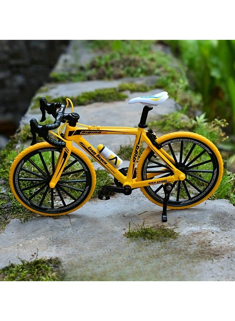 1:8 Scale Die-Cast Metal Mountain Bike Model - Weatherproof, Push-Powered Racing Collectible for Adults - Ideal Gift for Birthday, etc. - Image 2