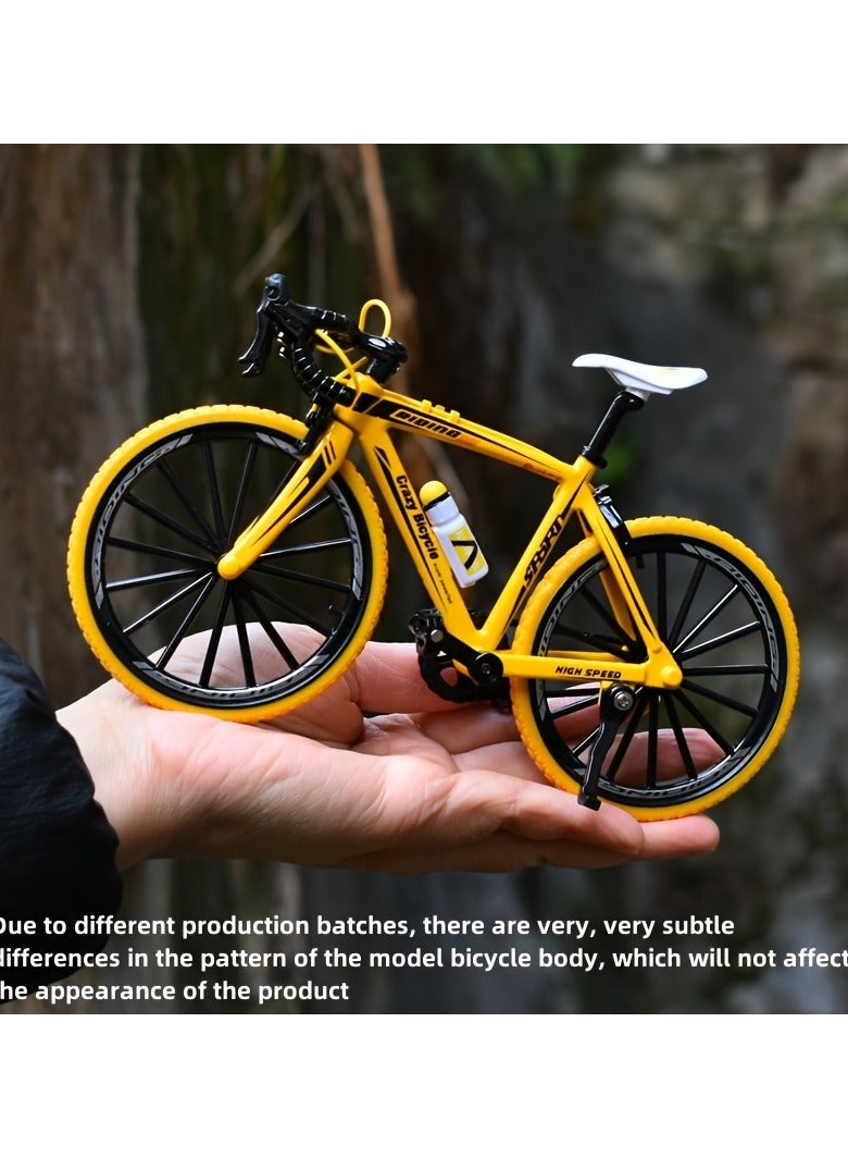 1:8 Scale Die-Cast Metal Mountain Bike Model - Weatherproof, Push-Powered Racing Collectible for Adults - Ideal Gift for Birthday, etc. - Image 3
