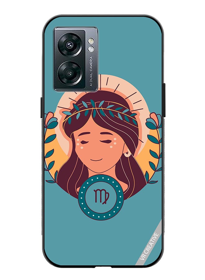 VR CREATIVE غطاء حماية لهاتف أوبو A57 5G بتصميم علامات الأبراج المتعددة الألوان - Image 1