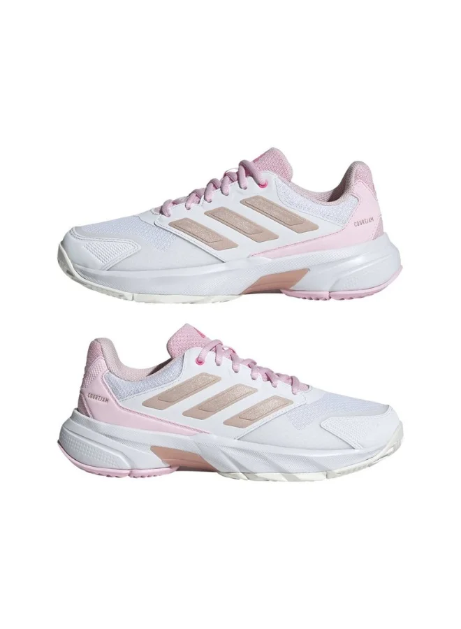 adidas Adidas Courtjam Control 3 W White Tennis Shoes For Women