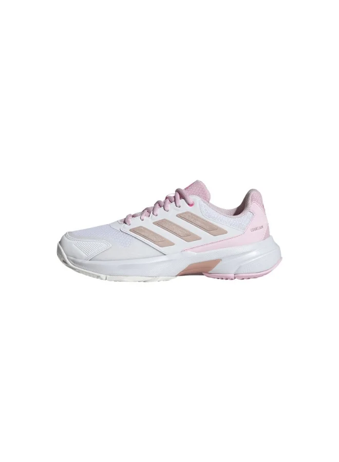 Adidas Courtjam Control 3 W White Tennis Shoes For Women