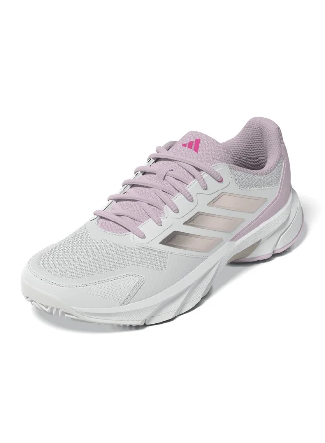 Adidas Courtjam Control 3 W White Tennis Shoes For Women