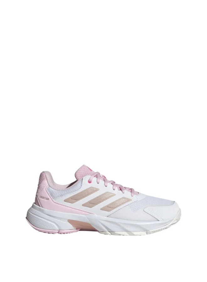 Adidas Courtjam Control 3 W White Tennis Shoes For Women
