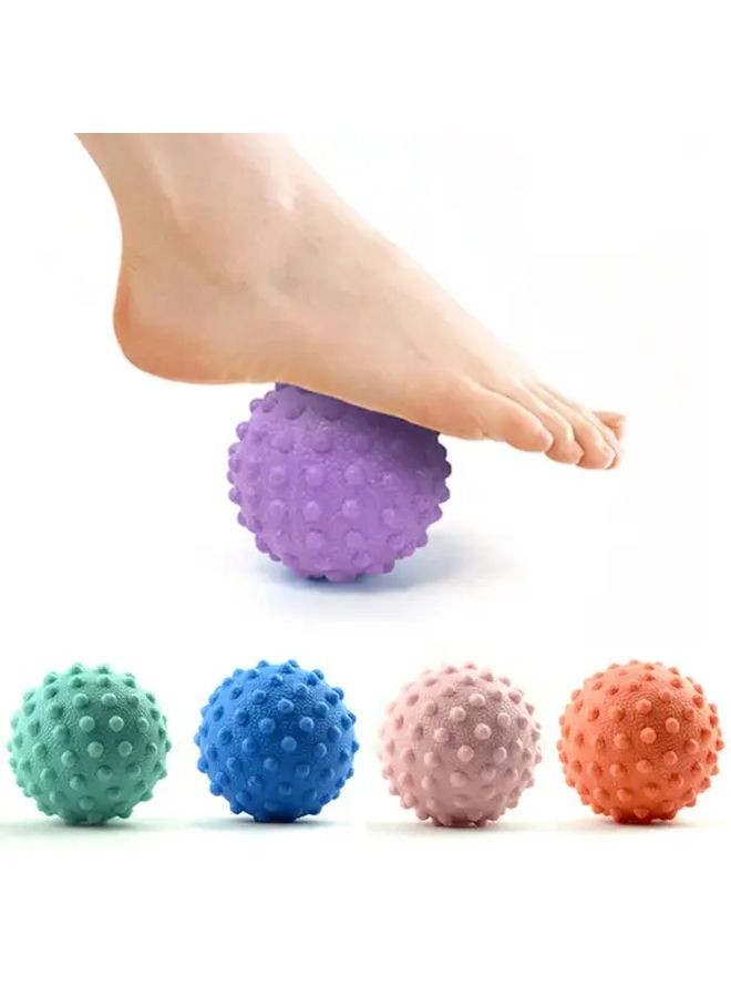 Purple TPR Fascia Massage Ball For Deep Tissue Relief Yoga Fitness Home Gym - Image 1