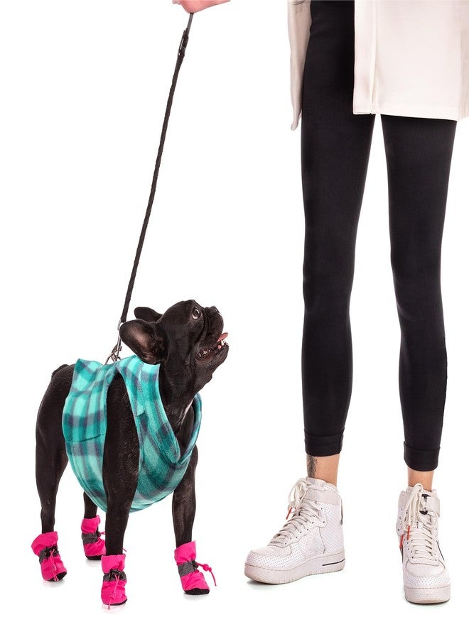 Goaste 6 Pack Fleece Dog Sweaters, Turtleneck Dogs Sweatshirt with Leash Ring, Soft Winter Dogs Clothes, Plaid Dog Outfits Vest for Cats, Assorted Colors (Large) - Image 5