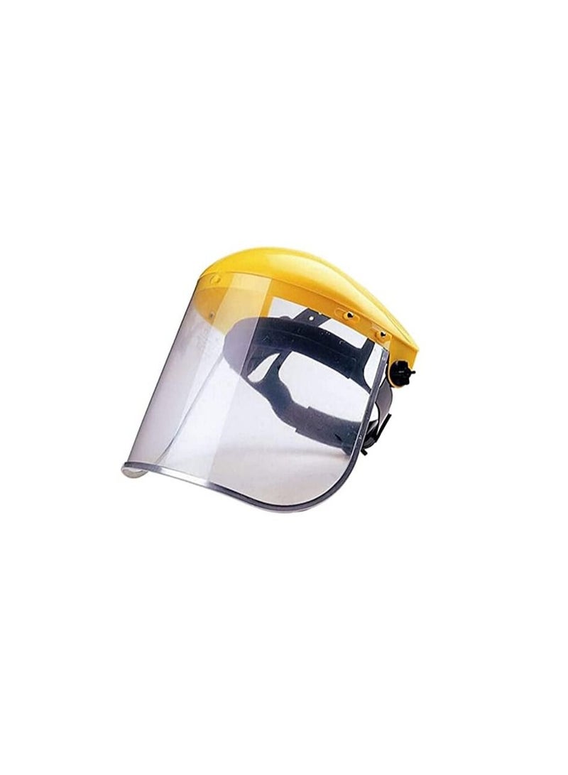 ABBASALI Safety Face Shields Anti Fog Splash Full Face Cover Clear Plastic Visor Eye Face Protection - Image 1