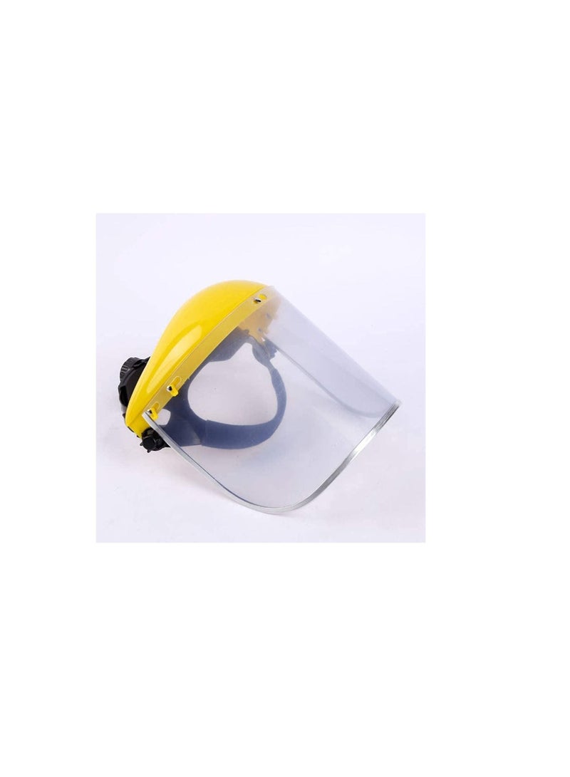 ABBASALI Safety Face Shields Anti Fog Splash Full Face Cover Clear Plastic Visor Eye Face Protection - Image 2