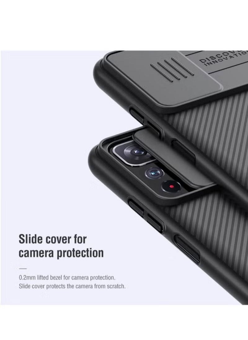 BGM - CamShield Slide Camera Cover Case for Xiaomi Redmi Note 11 5G / Poco M4 Pro 5G | Shockproof Slim Protective Case with Camera Lens Protection, Anti-Scratch Matte Finish & Anti-Fingerprint Design | Precise Fit & Easy Grip - Image 1
