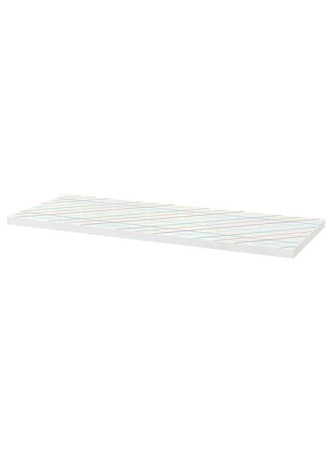 erorex Table Top, Grid/Multicolour, 140X60 Cm - Image 1