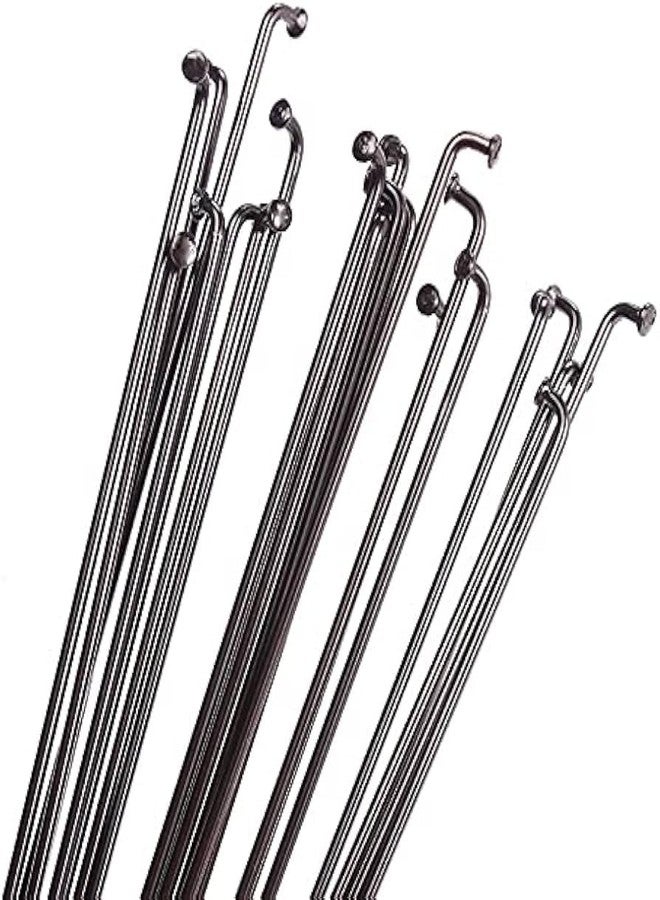 CYBIC Bicycle Wheel Spokes with Nipples, 14G, 26x1.75-1.95, 36-Piece Set - Image 3