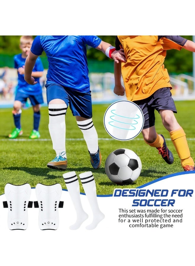COYO Soccer Shin Guards and Socks for Toddler Kids Youth, Lightweight Soccer Shin Pads Protective Defender Gear for 10-15 Years Old Children Teen Boys Girls Sports Game - Image 5