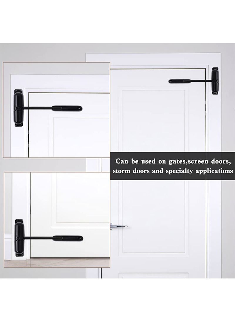 HOMESTAR Door Closer Automatic Safety Spring Anti-Theft Easy to Install Convert Hinged Doors Self Closing - Image 5