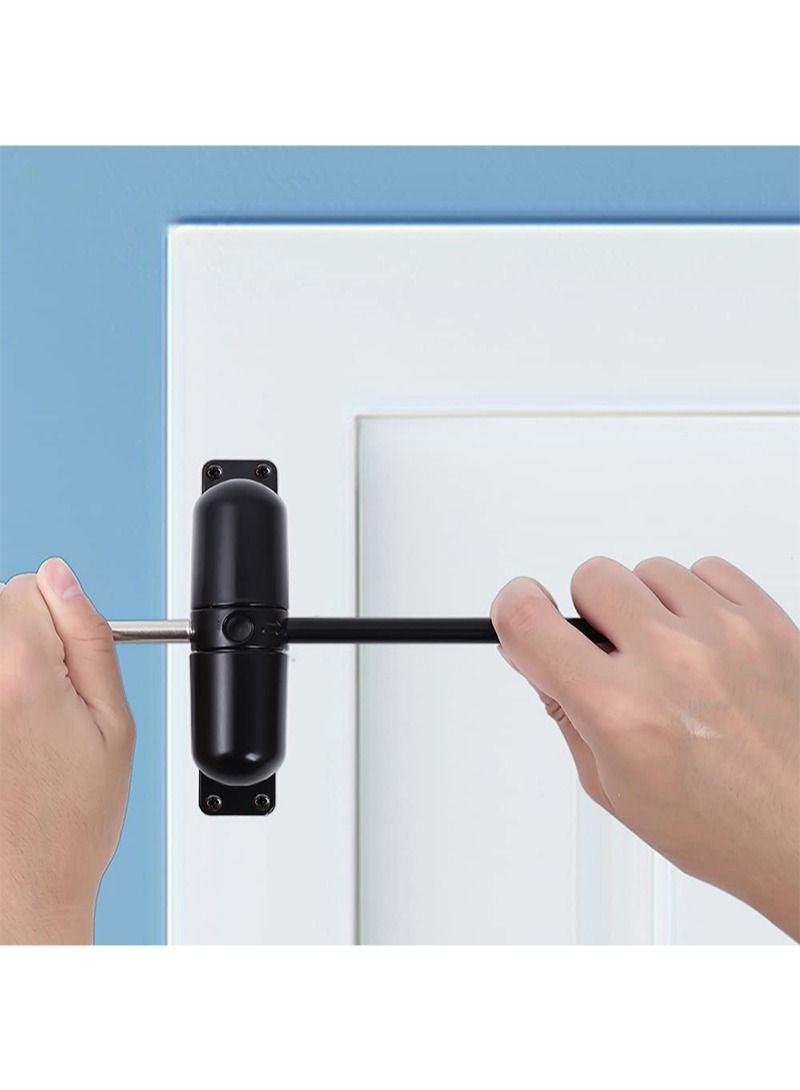 HOMESTAR Door Closer Automatic Safety Spring Anti-Theft Easy to Install Convert Hinged Doors Self Closing - Image 3