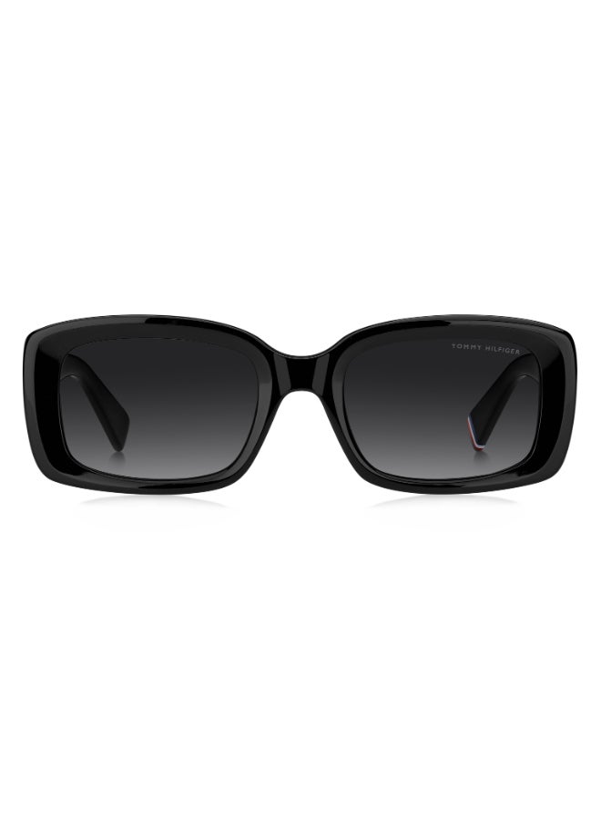 TOMMY HILFIGER TH 2343/S Sunglasses Black Rectangular - Image 3