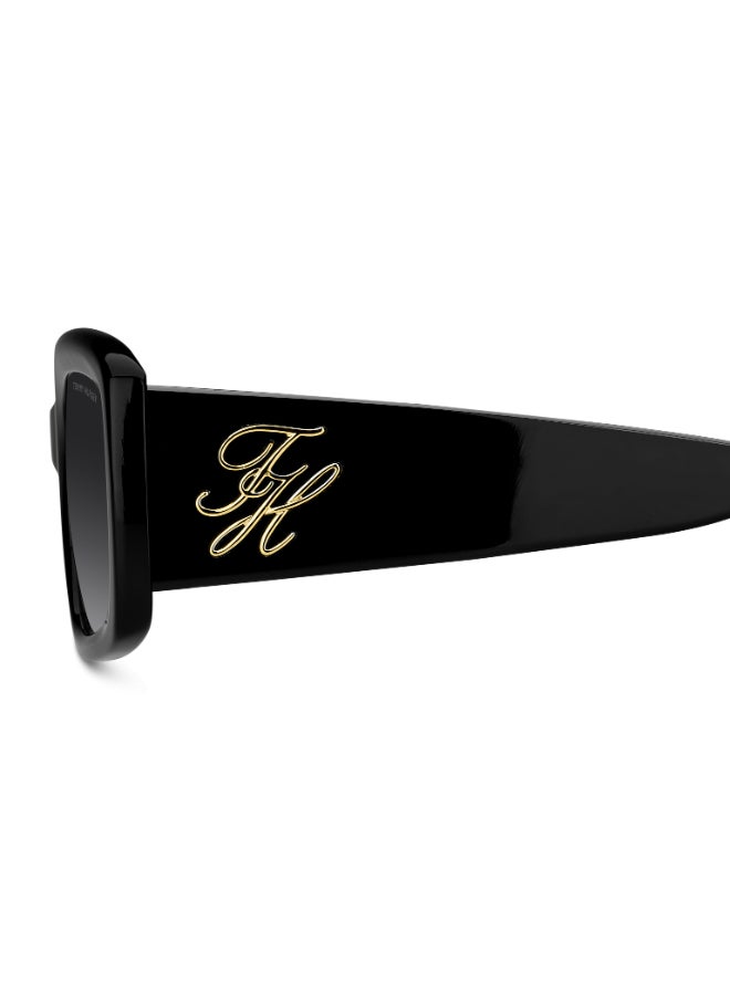 TOMMY HILFIGER TH 2343/S Sunglasses Black Rectangular - Image 4