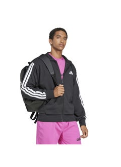 Adidas adidas essentials three stripes french terry fullzip men hooded track top  - Image 5