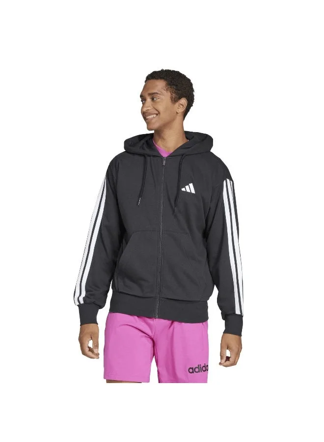Adidas Essentials Three Stripes French Terry Fullzip Hoodie