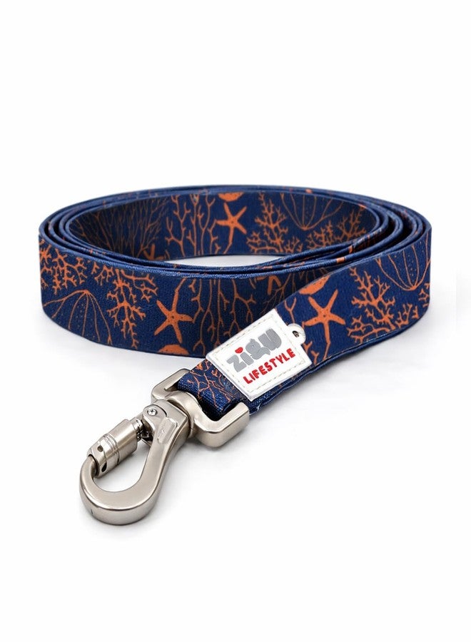Zigly Tropical Blaze Dog Leash - Large | Durable Polyester Leash with 360° Swivel Hook | Comfortable Grip for Daily Walks - Image 3