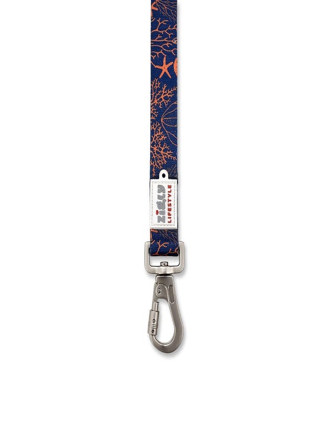 Zigly Tropical Blaze Dog Leash - Large | Durable Polyester Leash with 360° Swivel Hook | Comfortable Grip for Daily Walks - Image 4