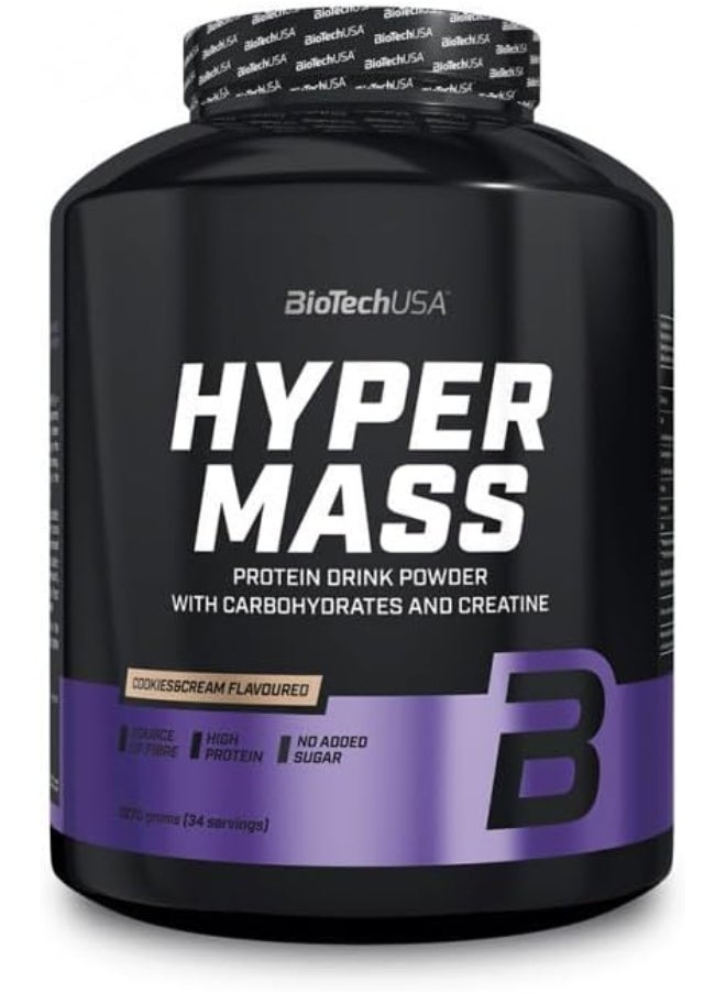 BioTechUSA BioTechUSA Hyper Mass, Cookies & Cream - 2270g  - Image 1