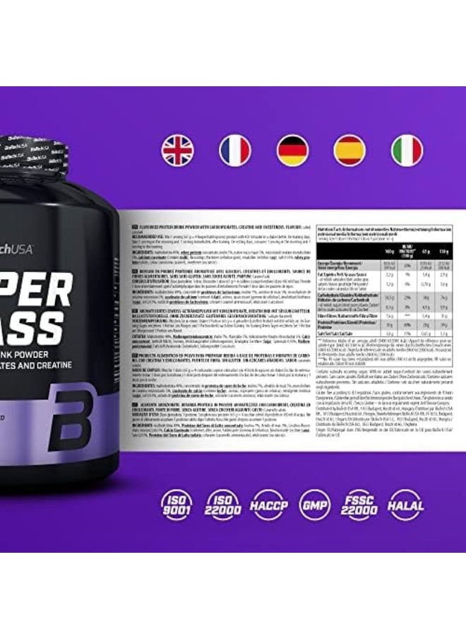 BioTechUSA BioTechUSA Hyper Mass, Cookies & Cream - 2270g  - Image 4