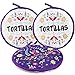 Lyellfe Lyellfe 3 Pack Tortilla Warmer Pouch, 12 Inch Insulated Cloth Taco Warmer Holder for Corn Flour Tortillas, Taco Tuesday  - Image 2