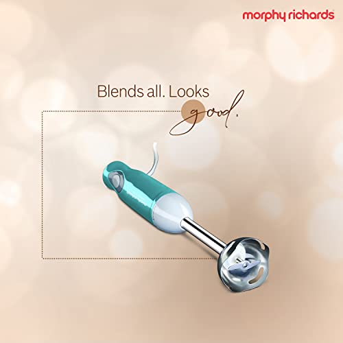Morphy Richards Pronto Ultra Hand Blender 300W | DC Motor | Silent Operation | Detachable SS Shaft | One Speed Control | Multipurpose Blending, Easy Grip | Ergonomic Design | 2-Yr Warranty【Blue】 - Image 3