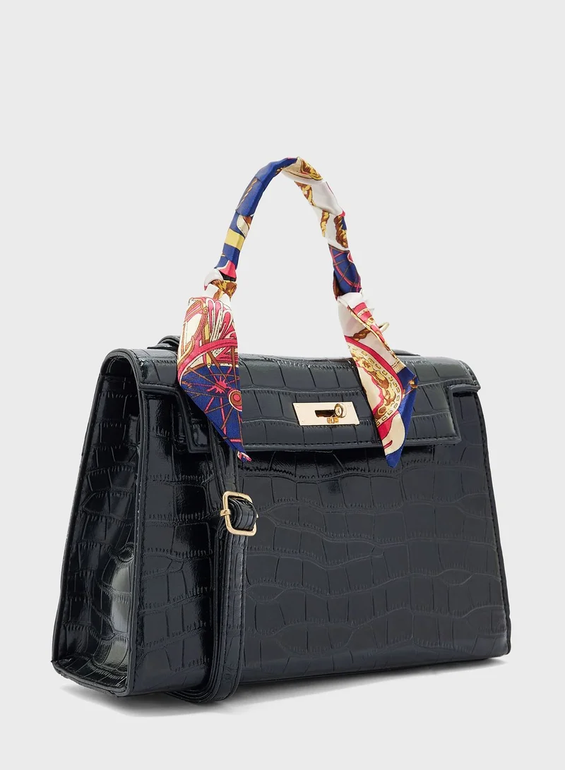 ELLA 3 In 1  Handbag Set With Satchel , Croosbody And Wallet Set