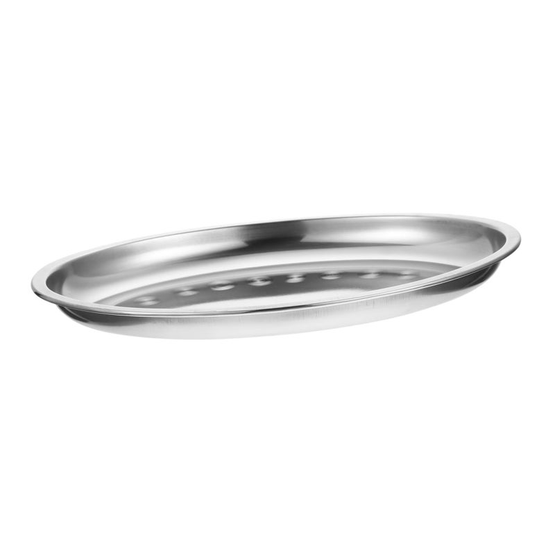 Thickened Kitchen Fish Steaming Plate Pastry Serving Tray Home Snack Dish - Image 2