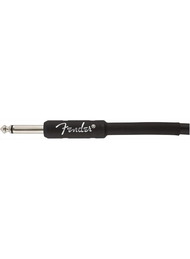 FENDER Professional Series Instrument Cable, Straight/Angle, Black, 15ft  - Image 3