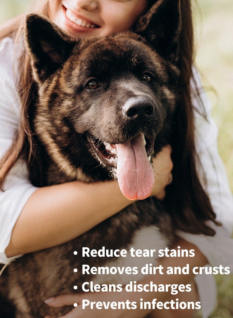 Jellico Pet eye wipes gentle and effective dog eye wipes hypoallergenic safe eye wipes for dogs and cats using cat eye wipes and dog eye wipes - Image 5