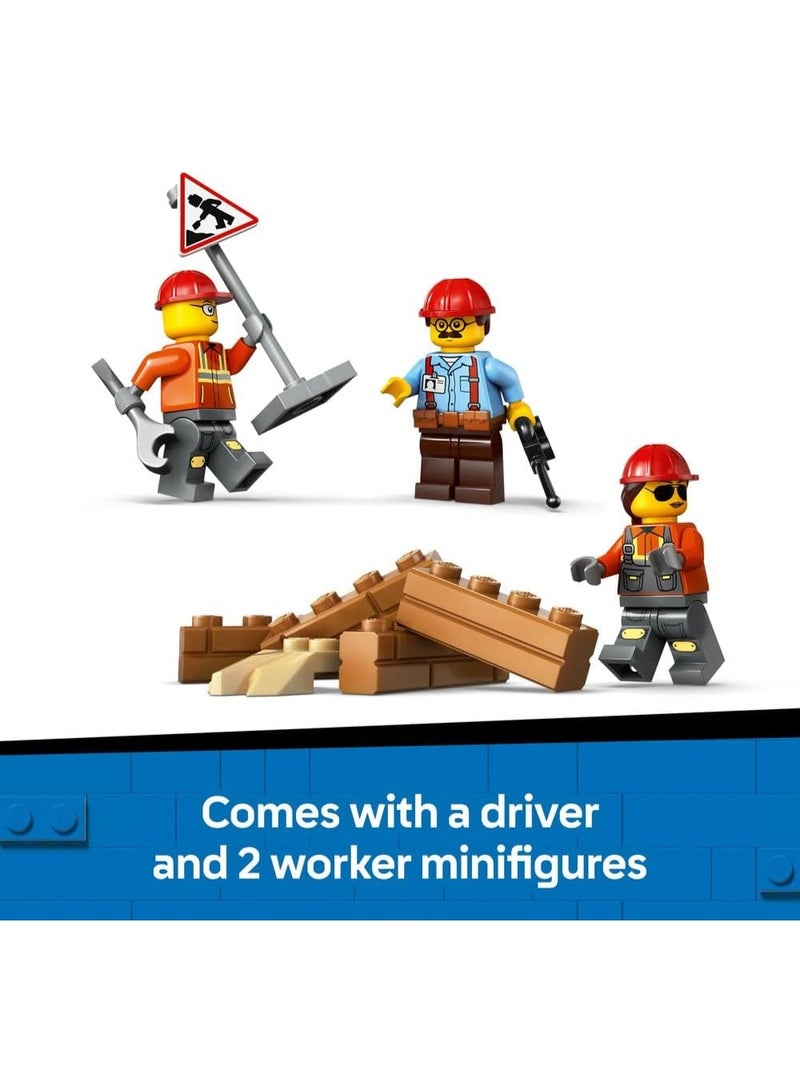 LEGO ليغو جرافة صفراء مع مقدمة.. 6526308/60466 - Image 3