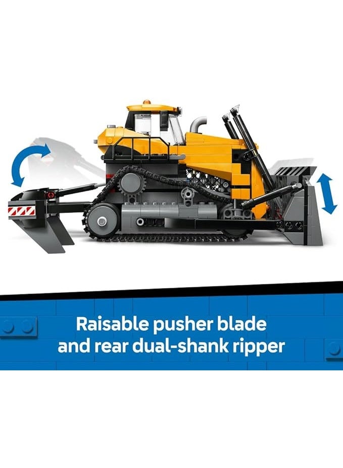 LEGO ليغو جرافة صفراء مع مقدمة.. 6526308/60466 - Image 4