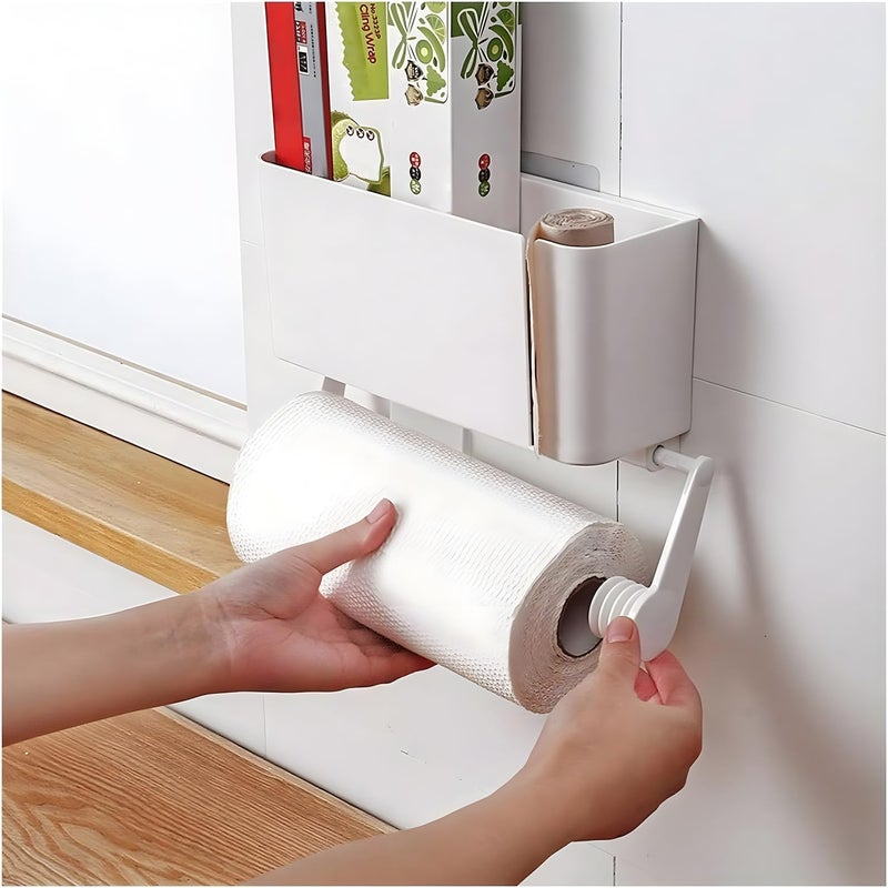 Kuber Industries Toilet Paper Holders | 1329B | White - Image 2