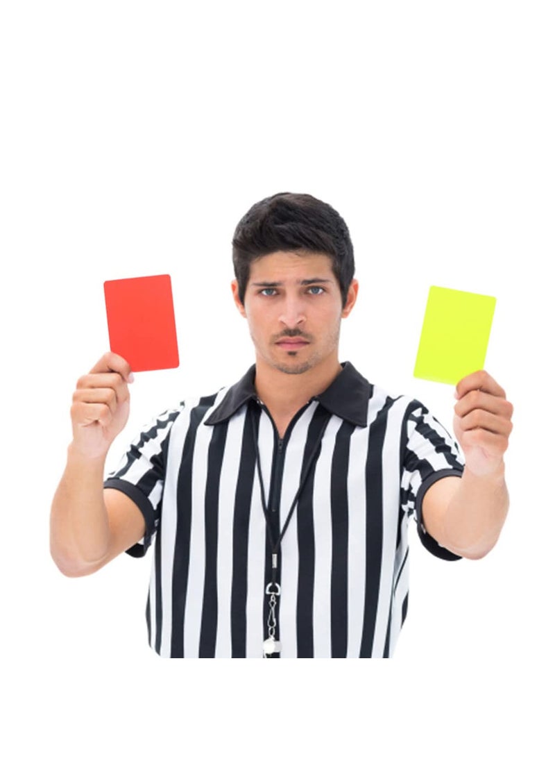 Toyvian Toyvian Referee Card Set 10pcs Red Yellow Sports Soccer Referee Warning Cards for Football Soccer  - Image 3