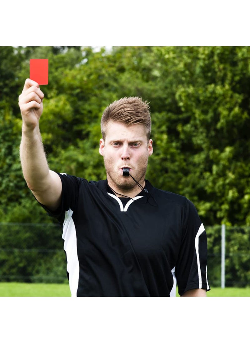 Toyvian Toyvian Referee Card Set 10pcs Red Yellow Sports Soccer Referee Warning Cards for Football Soccer  - Image 4