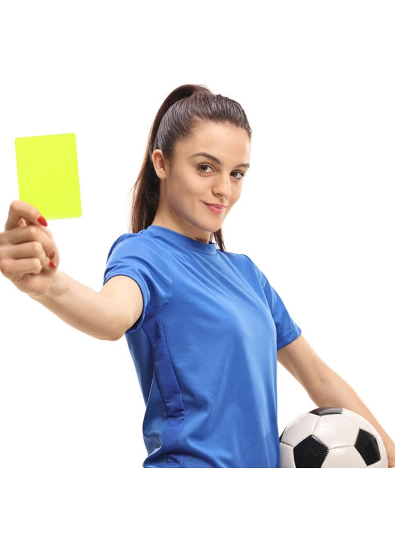 Toyvian Toyvian Referee Card Set 10pcs Red Yellow Sports Soccer Referee Warning Cards for Football Soccer  - Image 5
