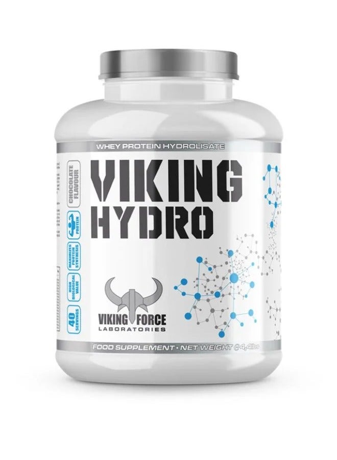 VIKING FORCE LABORATORIES Viking Hydro - Coffee Cream Flavour Whey Protein Hydrolisate, 4.4lb, 40 servings, 42.3g protein per serving - Image 1