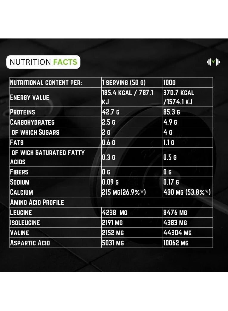 VIKING FORCE LABORATORIES Viking Hydro - Coffee Cream Flavour Whey Protein Hydrolisate, 4.4lb, 40 servings, 42.3g protein per serving - Image 2
