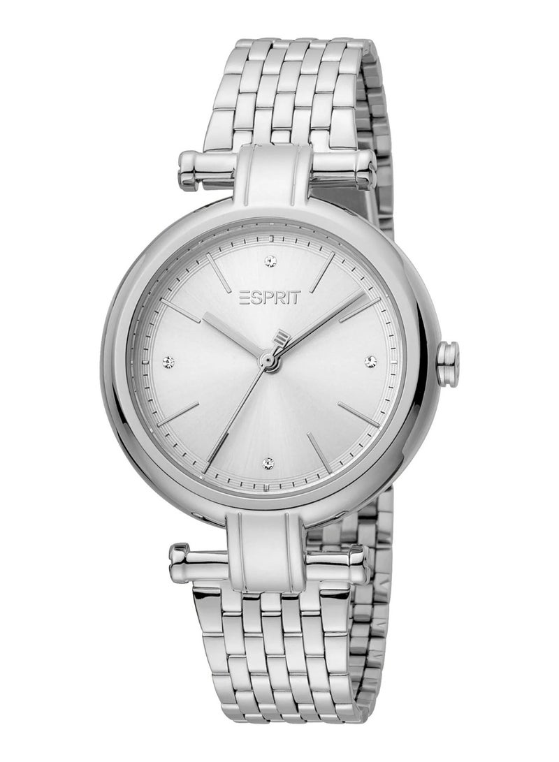 Esprit Stainless Steel Analog Women's Watch With Silver Stainless Steel ES1L268M0045 - Image 1