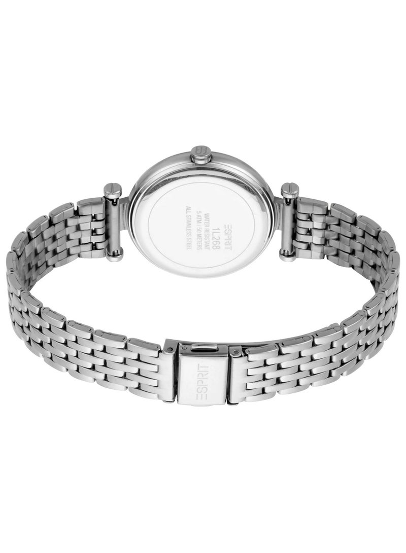 Esprit Stainless Steel Analog Women's Watch With Silver Stainless Steel ES1L268M0045 - Image 3