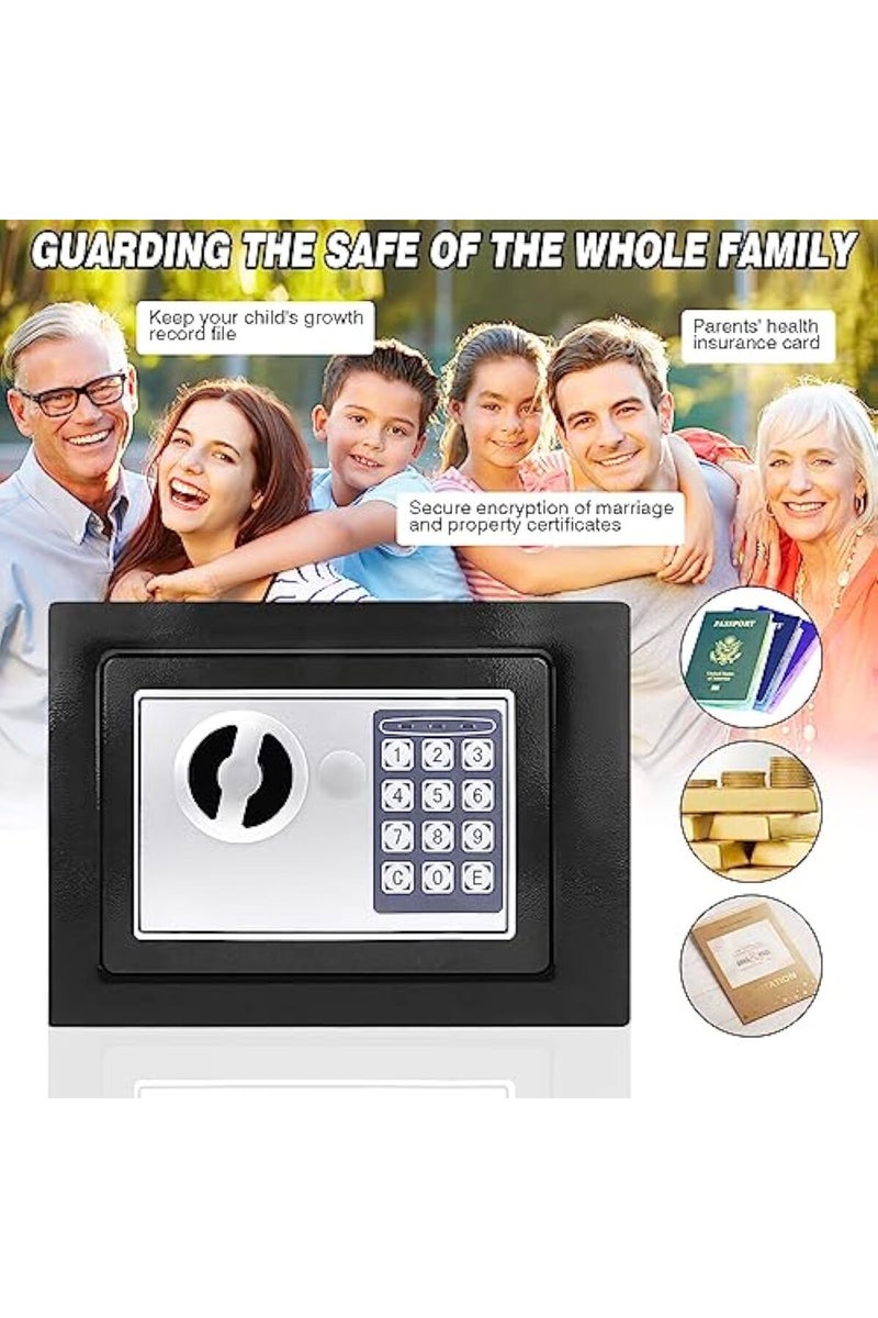 Digital Electronic Safe Black for Home - Image 5