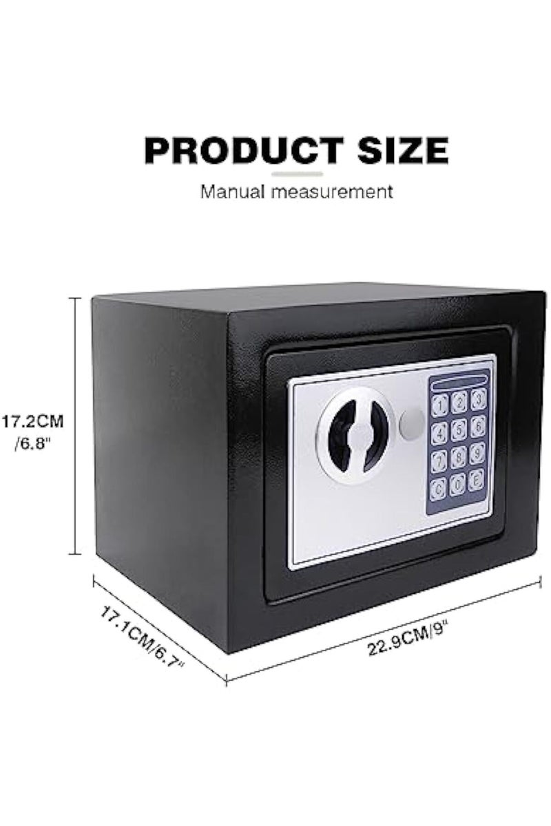 Digital Electronic Safe Black for Home - Image 3
