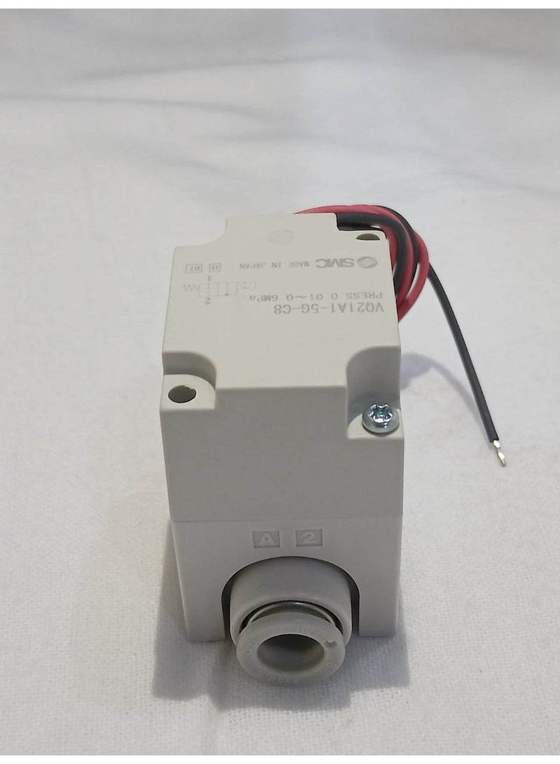 SMC Pneumatic Solenoid Valve VQ21A1-5G-C8 24VDC - Image 3