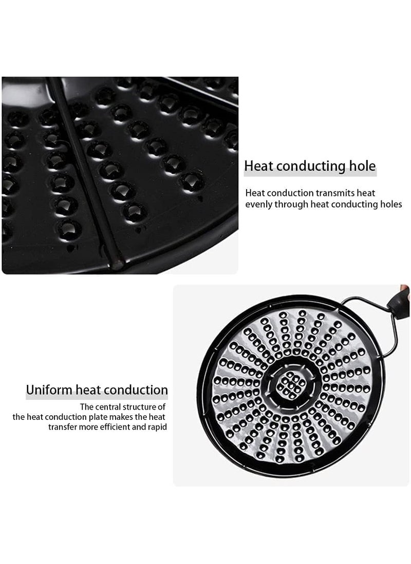 AASTIK SALES AST Double Sided Anti Slip Simmer Plates Flame Guard Cast Iron Heat Diffuser Energy Save Plate for Electric and Gas Stoves  - Image 3