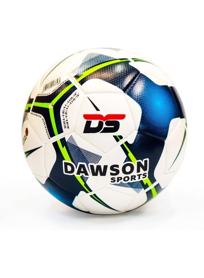 DAWSON SPORTS Striker Excellent Quality Football, Training and Match Football, Indoor and Outdoor Use, Professional and Beginner - Image 1